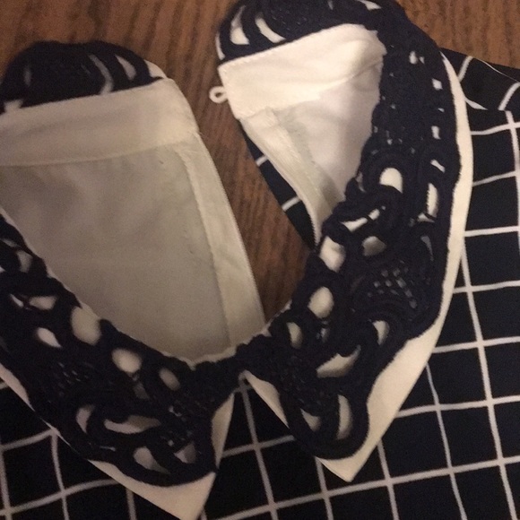 One piece long sleeve plaid dress - Picture 6 of 8